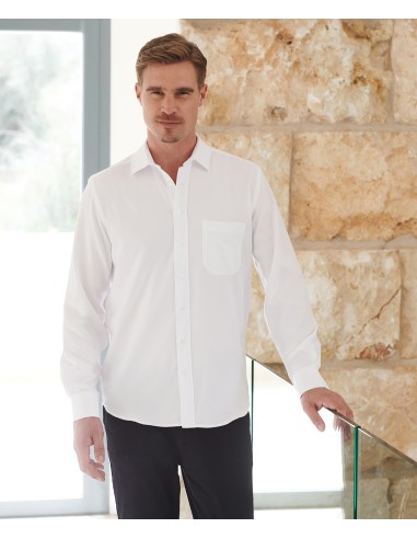 H-H590-Mens Wicking Long Sleeve Shirt